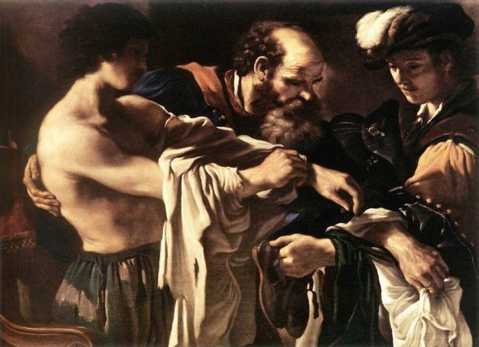 Guercino Return of the Prodigal Son. ,   