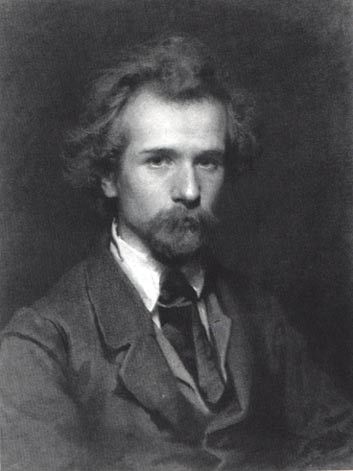 Portrait of the artist Paval Shestakova. ,  