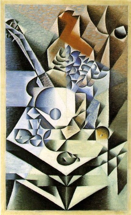 Gris Still life with flowers, 1912, 112.1 x 70.2 cm, Moma NY. , 