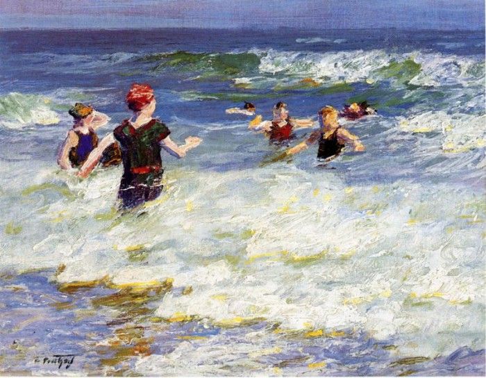 Pothast Edward In the Surf2. ,  