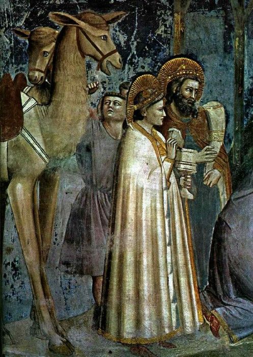 Giotto Scenes from the Life of Christ. 02. Adoration of th(1.   