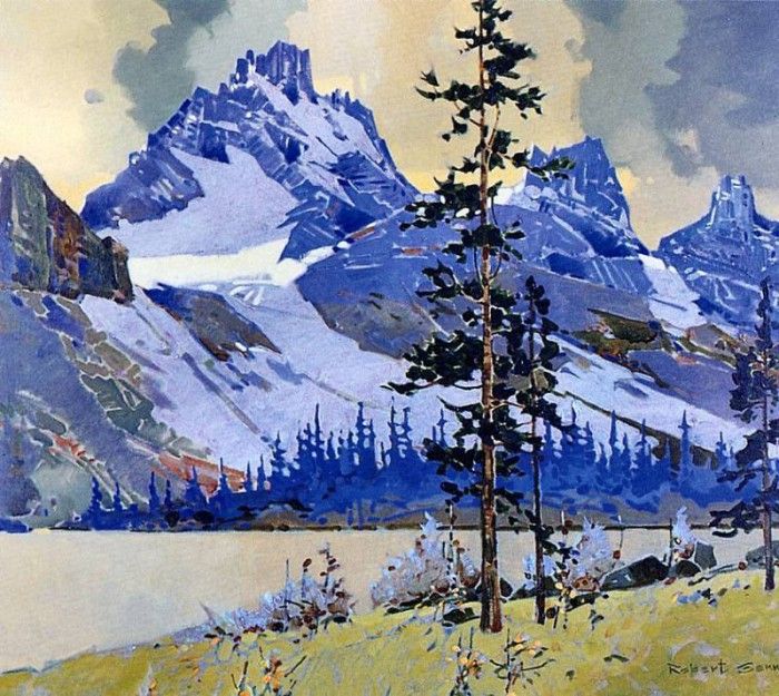 Robert Genn - Bastion Peak, Jasper, De. , 