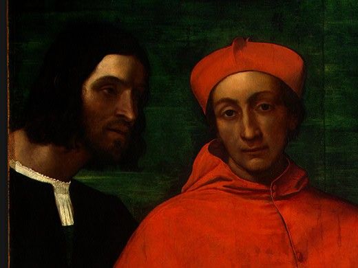 PIOMBO,DEL CARDINAL BANDINELLO SAULI, HIS SECRETARY, AND T(1. ,  