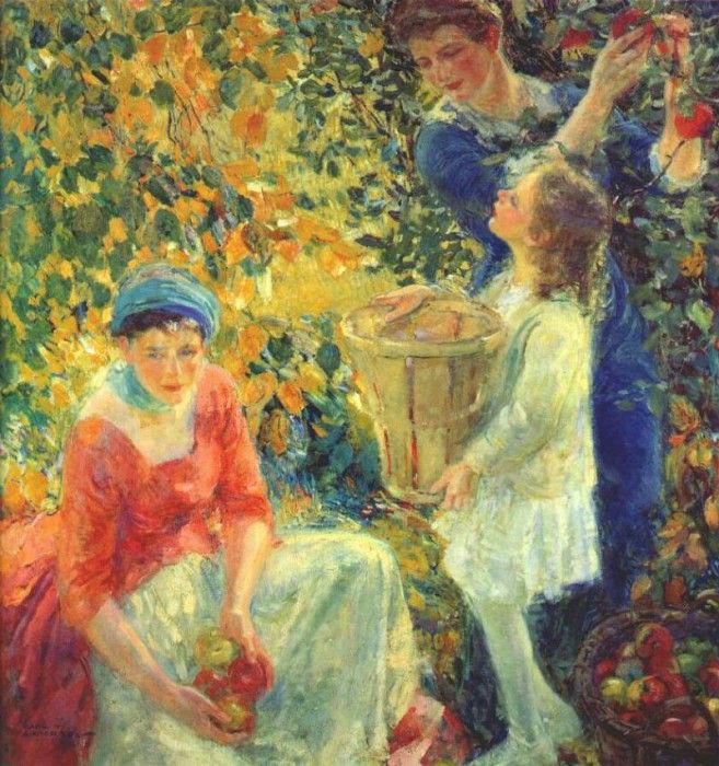 anderson the apple gatherers 1912. , 