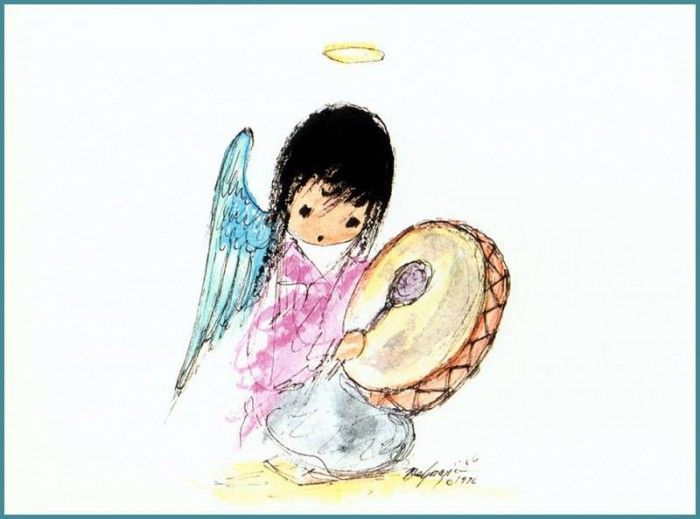 lrsDeGraziaTed-AngelDrummer. DeGrazia, 