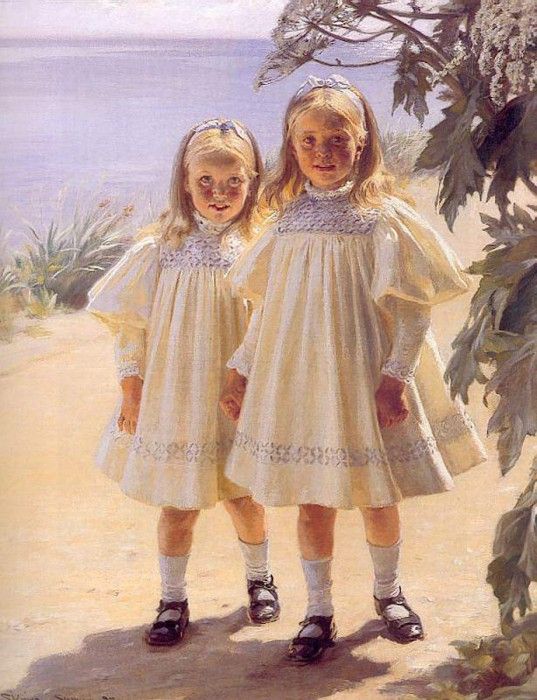 Kroyer Peder Severin Hermanas Bentzon 1897. Kroyer,  