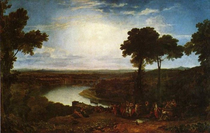 Turner Joseph Mallord William The Festival Upon the Opening of the Vintage at Macon. ,   