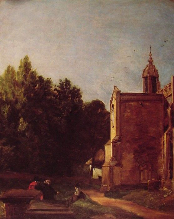 A Church porch.  