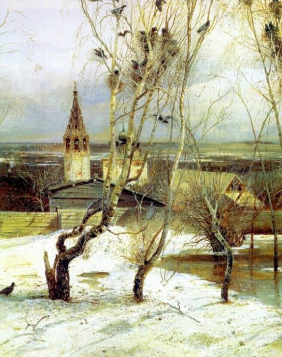 savrasov the rooks have returned 1871. , 