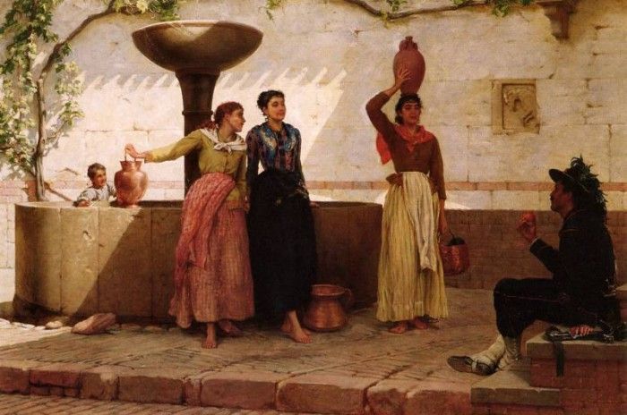 Topham, Frank William Warwick - Judgement of Paris (end. Topham,   Warwick