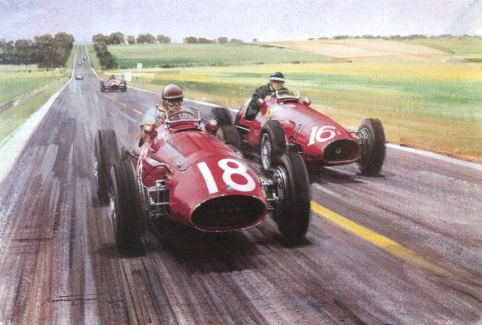 Cma 027 1953 french gp mike hawthorn and fangio.  