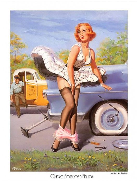 ds american pinups42 art frahm. , 