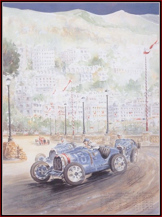 c 1930 rene dreyfus wins the monaco grand prix.  