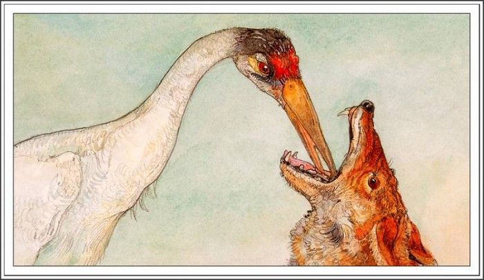 bs JerryPinkney TheWolfAndTheCrane. �����, ������