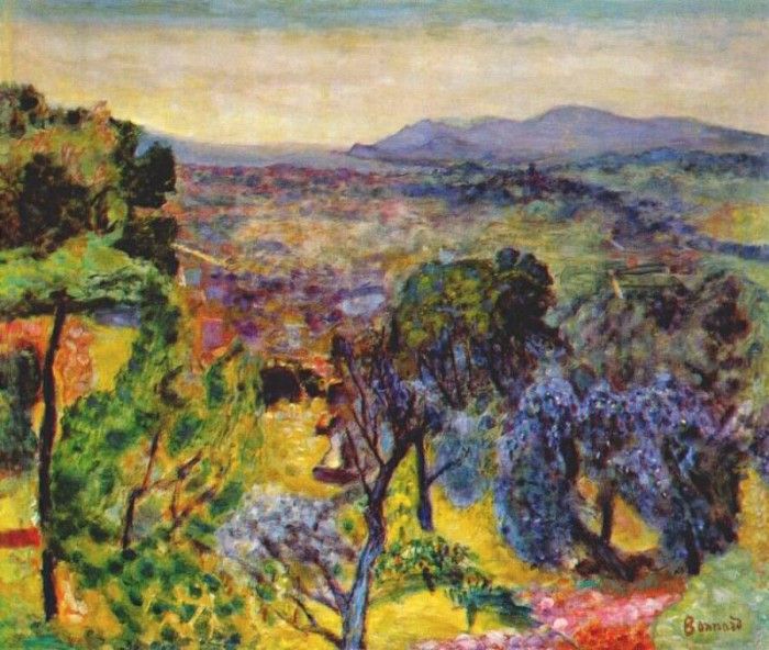 bonnard le cannet landscape c1935.  