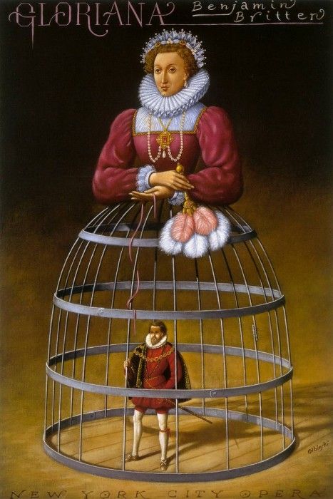 am-Rafal Olbinski Gloriana. Olbinski, 