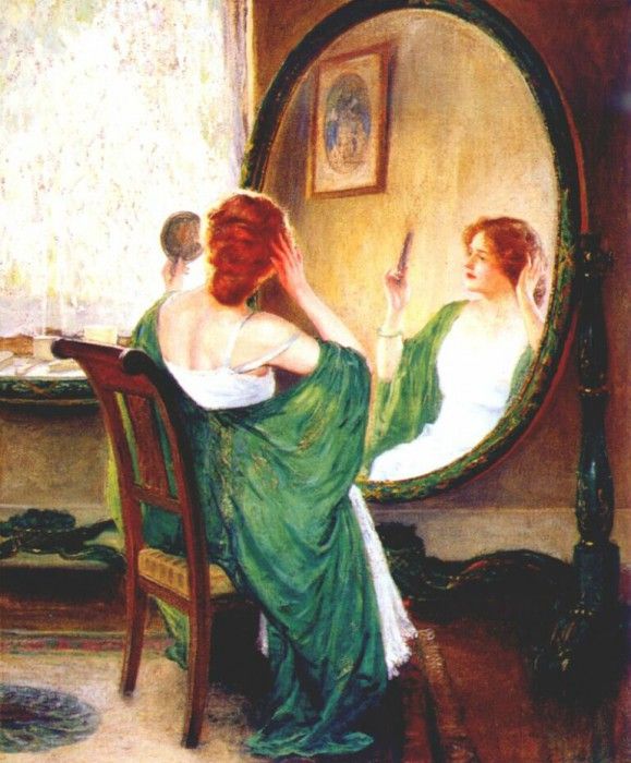 rose the green mirror c1911. , 