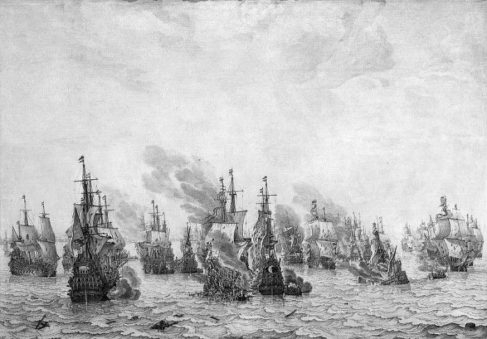 Velde I van de Willem Sea battle Sun . ,    