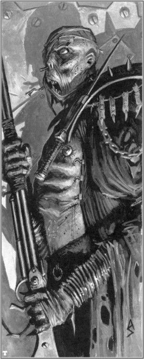 adrian smith mutant with gun. , 