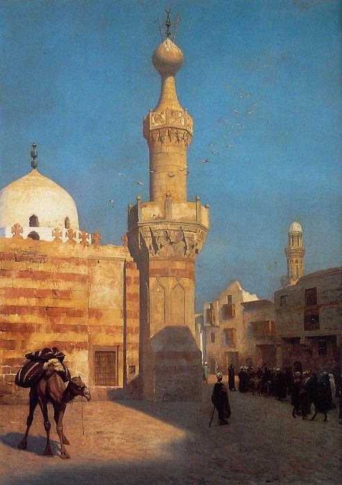 Gerome Jean Leon View of Cairo undated. , -