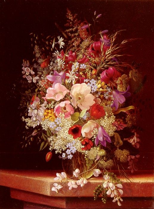 Dietrich Adelheid Still Life With Flowers. , 