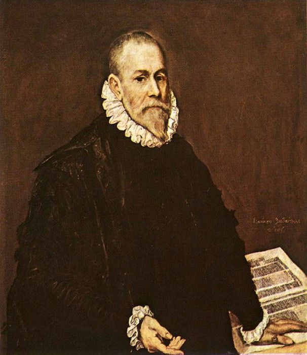 El Greco Portrait of a Doctor 1577 84. , -