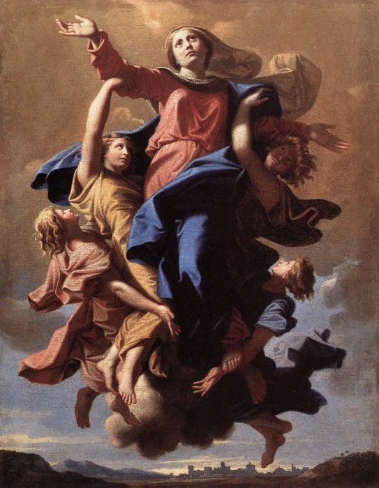 Poussin The Assumption of the Virgin. , 