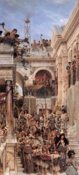 Alma Tadema Spring. - 