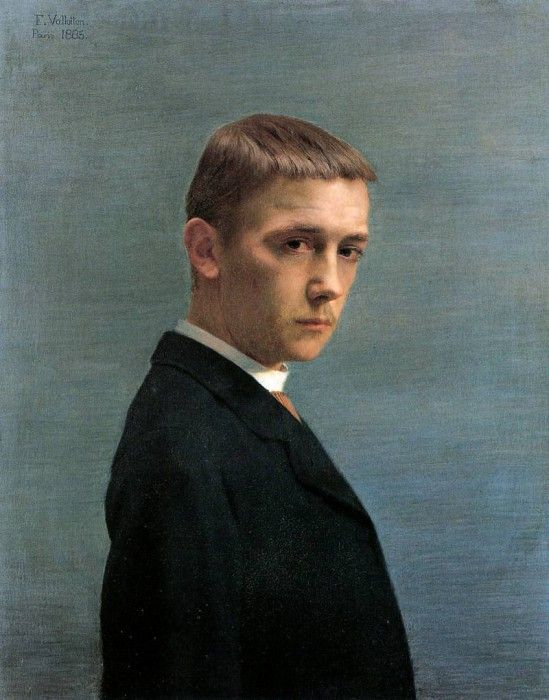 Vallotton Felix Mon portrait Sun. , 