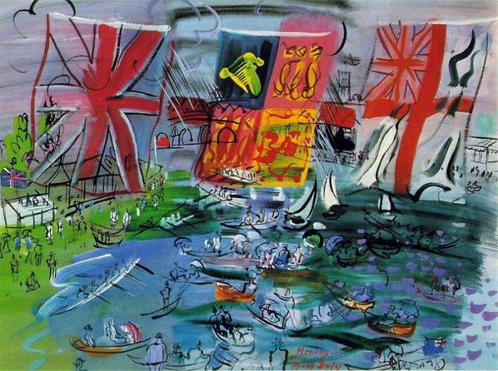 Dufy Henley Regatta c.1933, Private collection. , 