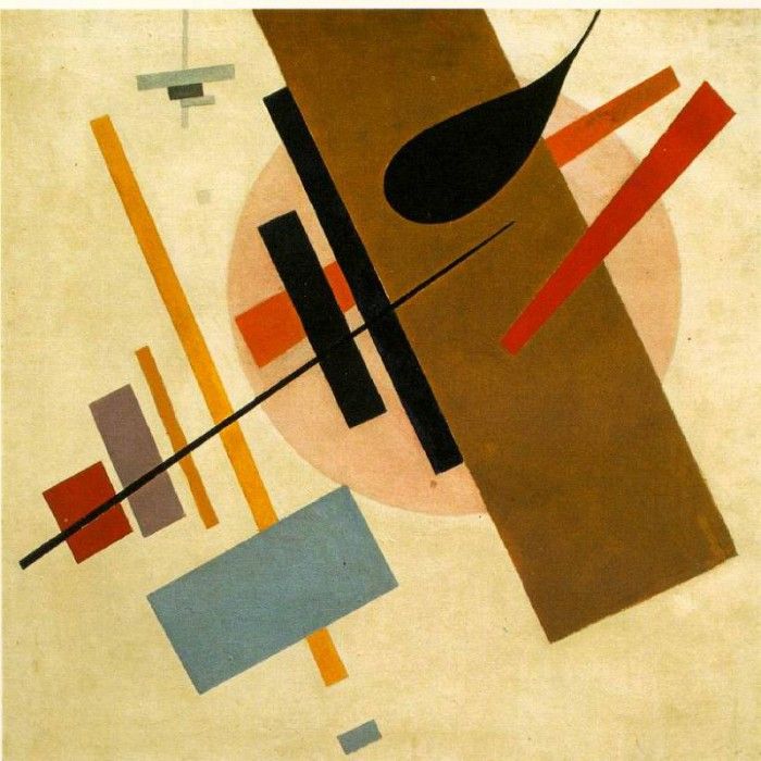 Malevitj Suprematism 1916-17, Fine Arts Museum, Krasnodar. , 