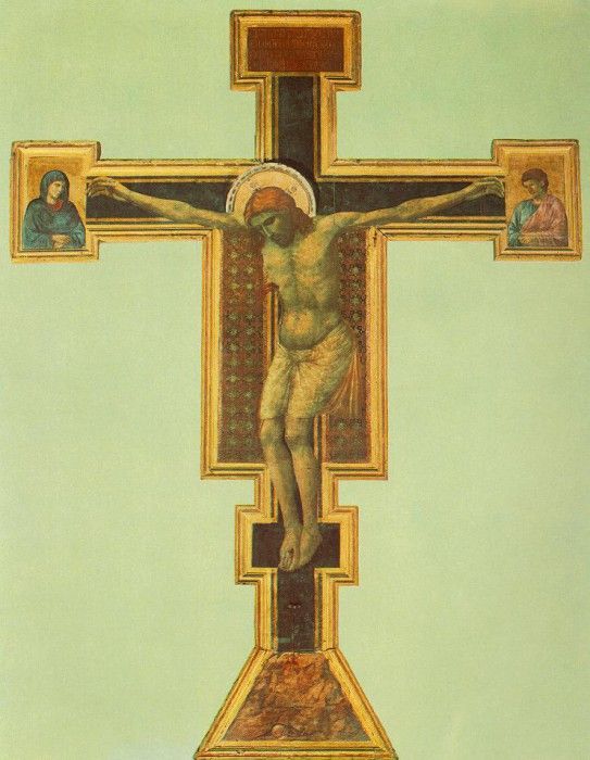 Giotto - Crucifix (Florence).   