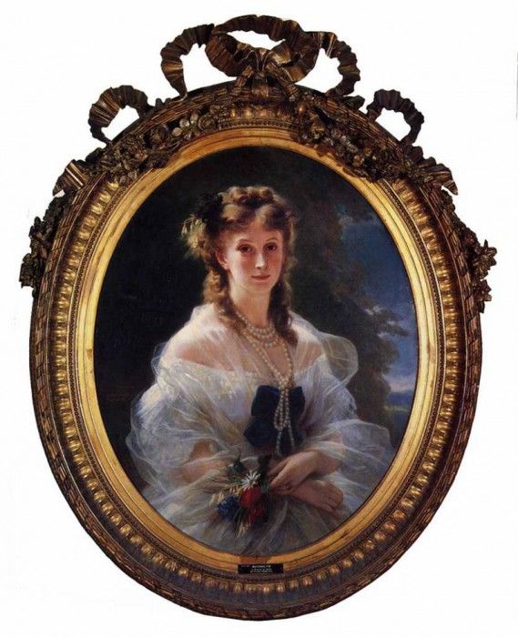 Winterhalter Franz Xavier Princess Sophie Troubetskoi Duchess de Morny. ,  