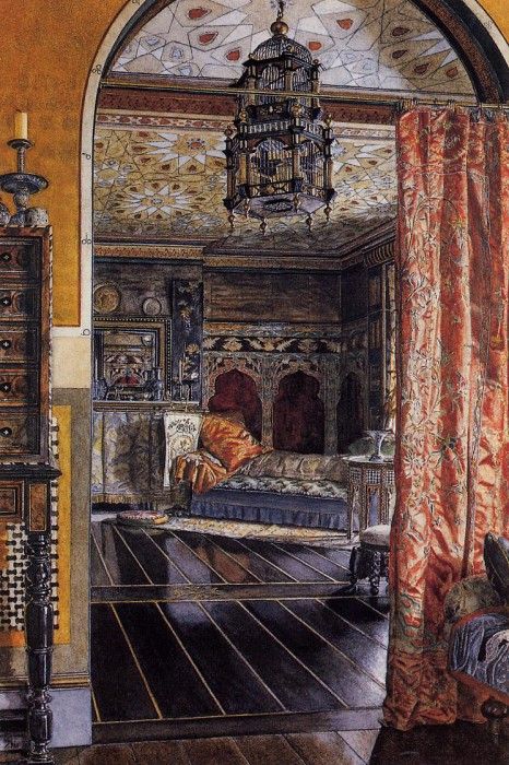 Alma Tadema The Drawing Room at Townshend House. - 