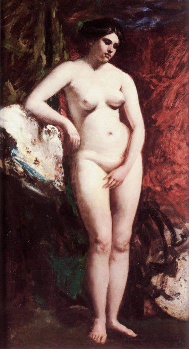 Etty Standing Nude. , 