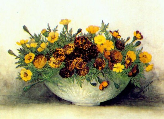 robbins marigolds 1885. 