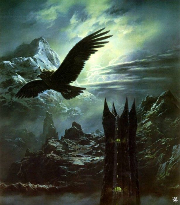 ma Nasmith cal2002 Gandalf escapes upon Gwaihir. Nasmith, 