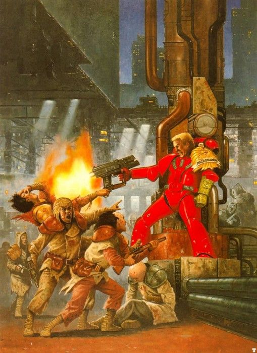 les edwards confrontation 40k. , Les