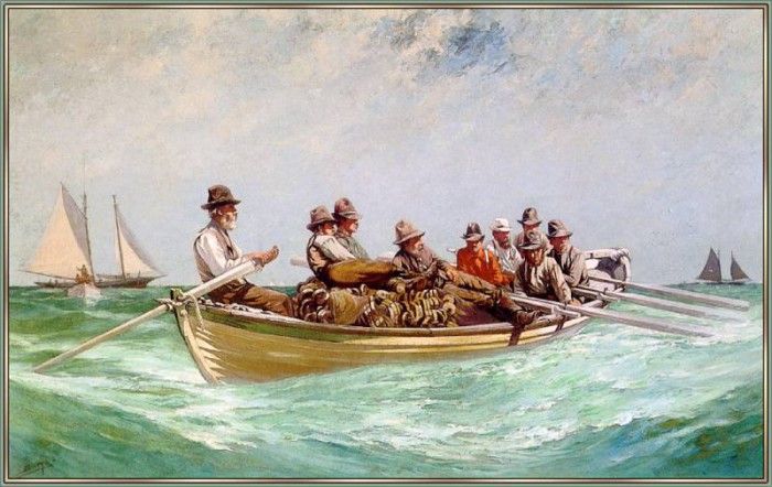 BurnsMiltonJ WaitingForTheFishToSchool-sj. ,  J