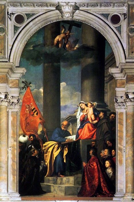 Titian Pesaros Madonna 1519 1526.  ( )