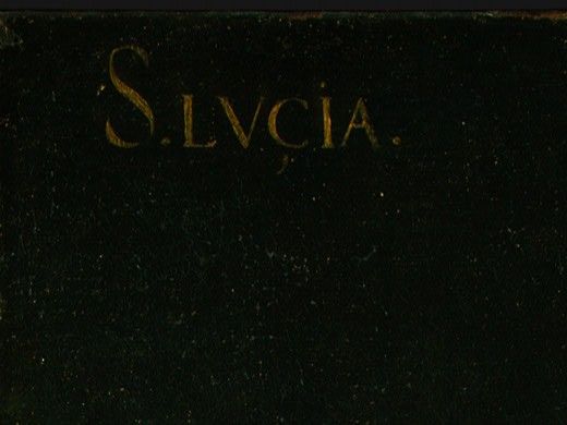 Zurbaran Saint Lucy, detlalj 6, c. 1625-1630, NG Washington. ,  