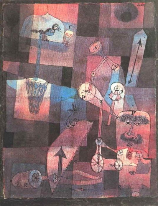 Klee Analysis of Various Perversities, 1922, Collection Hein. , 