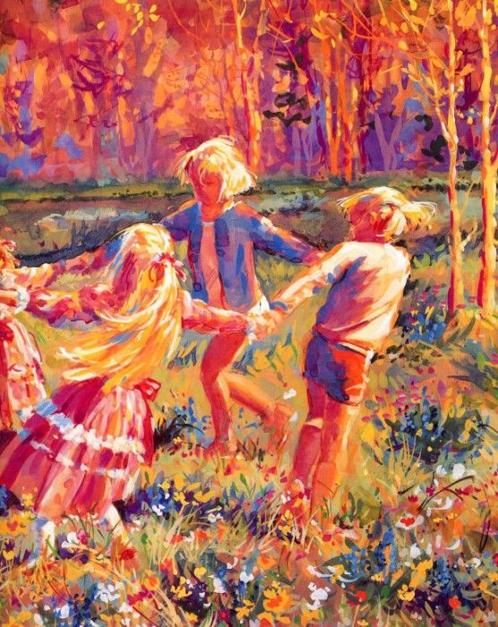 Jessica Zemsky - Ring Around A Rosie (detail), De. , 