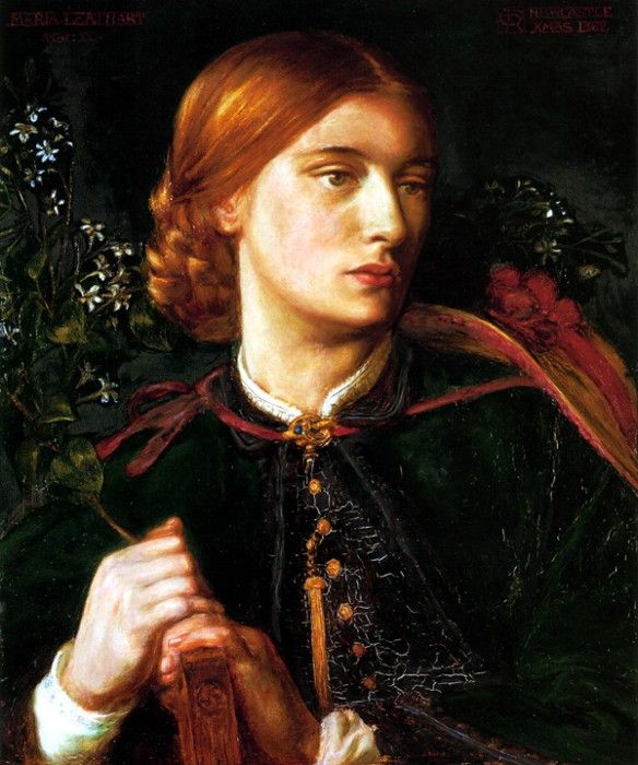 ger-Rossetti-PortraitOfMariaLeathart. , 