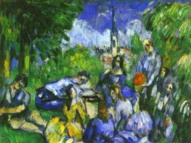 Cezanne - A Lunch on Grass. , 
