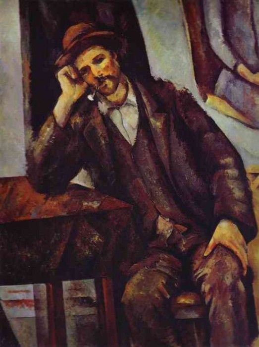 Man Smoking a Pipe. , 