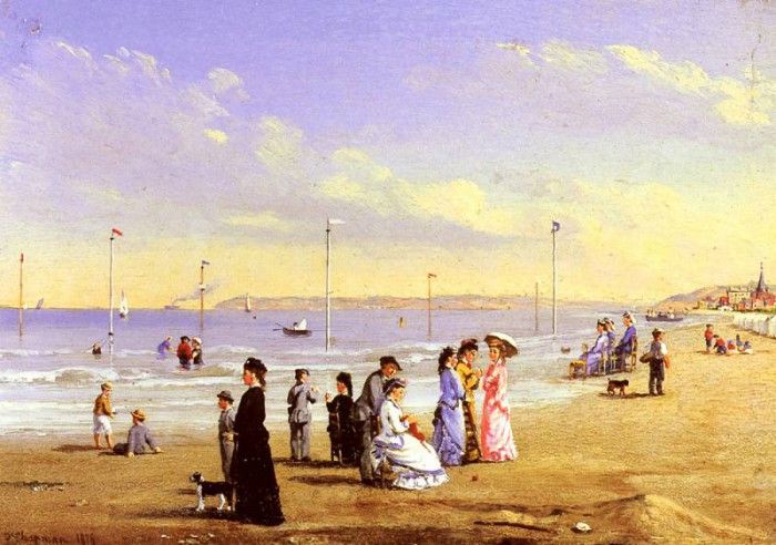 Chapman Conrad Wise At The Seaside. ,  