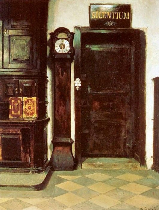 Interior of a Sacristy   Silentium. Czachorski,   