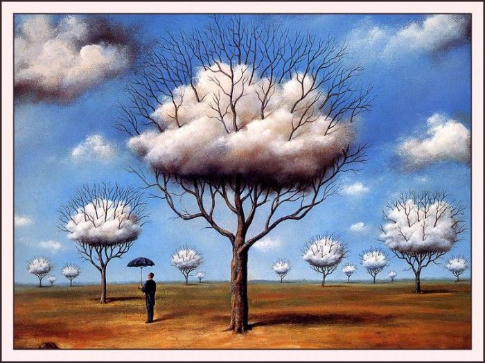 bs-ill- Rafal Olbinski- The Arbitrary Change Of The Season. Olbinski, 