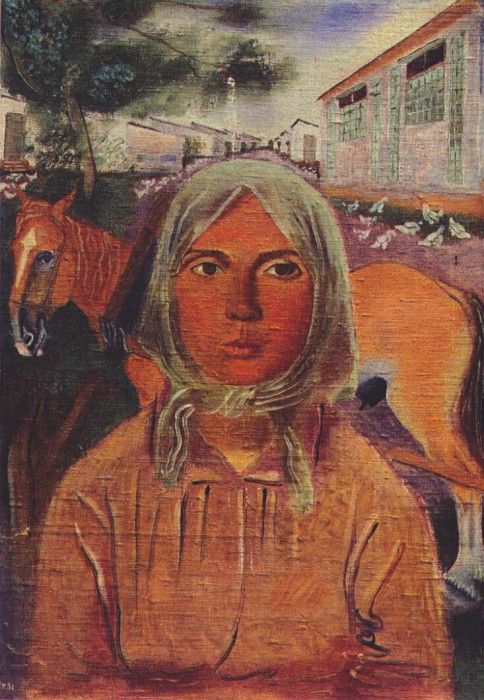 pakhomov a milkmaid, molodtsova 1931. 